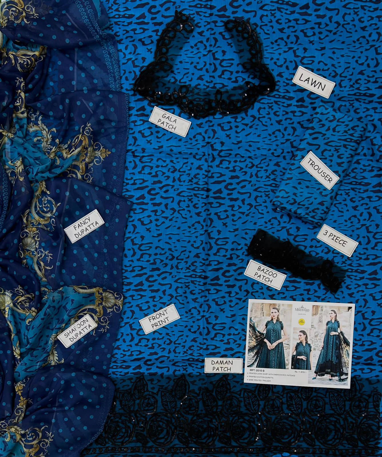 *Alhamdulillah*
𝘽𝙧𝙖𝙣𝙙 : *maria b baroque iznik replica
𝙎𝙩𝙪𝙛𝙛: *lawn 3pc