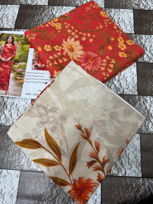 BAROQUE A+ DIGITAL PRINT ALLOVER VOLUME 3Pc SALE SALE*
