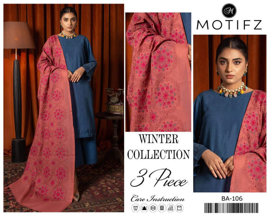 Designer 3PC Lawn Suit – Limited Edition